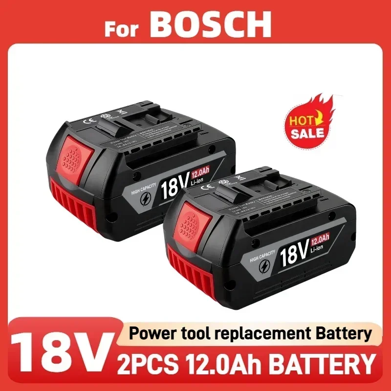Bosch Drill Gsb 18V - แบตเตอรี่ 18V ของแท้ 8.0/10.0/12.0Ah สำหรับสว่านบ๊อช 18V