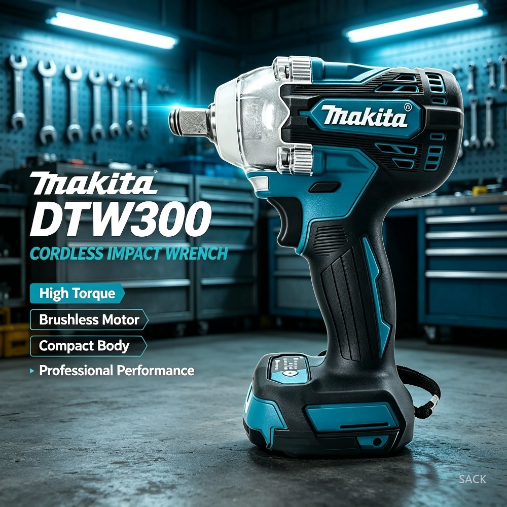 มากีต้า DTW300 330N.M ประแจกระ - Makita Drill Dtw300 บทวิจารณ์และราคา