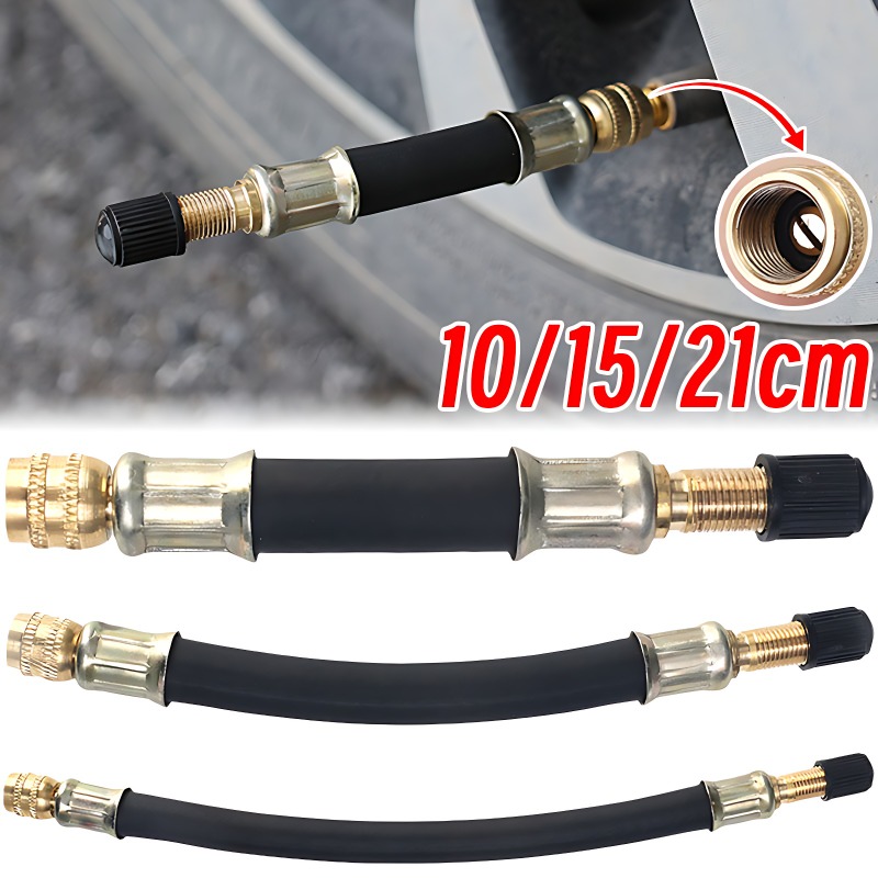 10/15/21 ซม.ยางยืดหยุ่นยางวาล์ - Flexible Hose Braided บทวิจารณ์และราคา